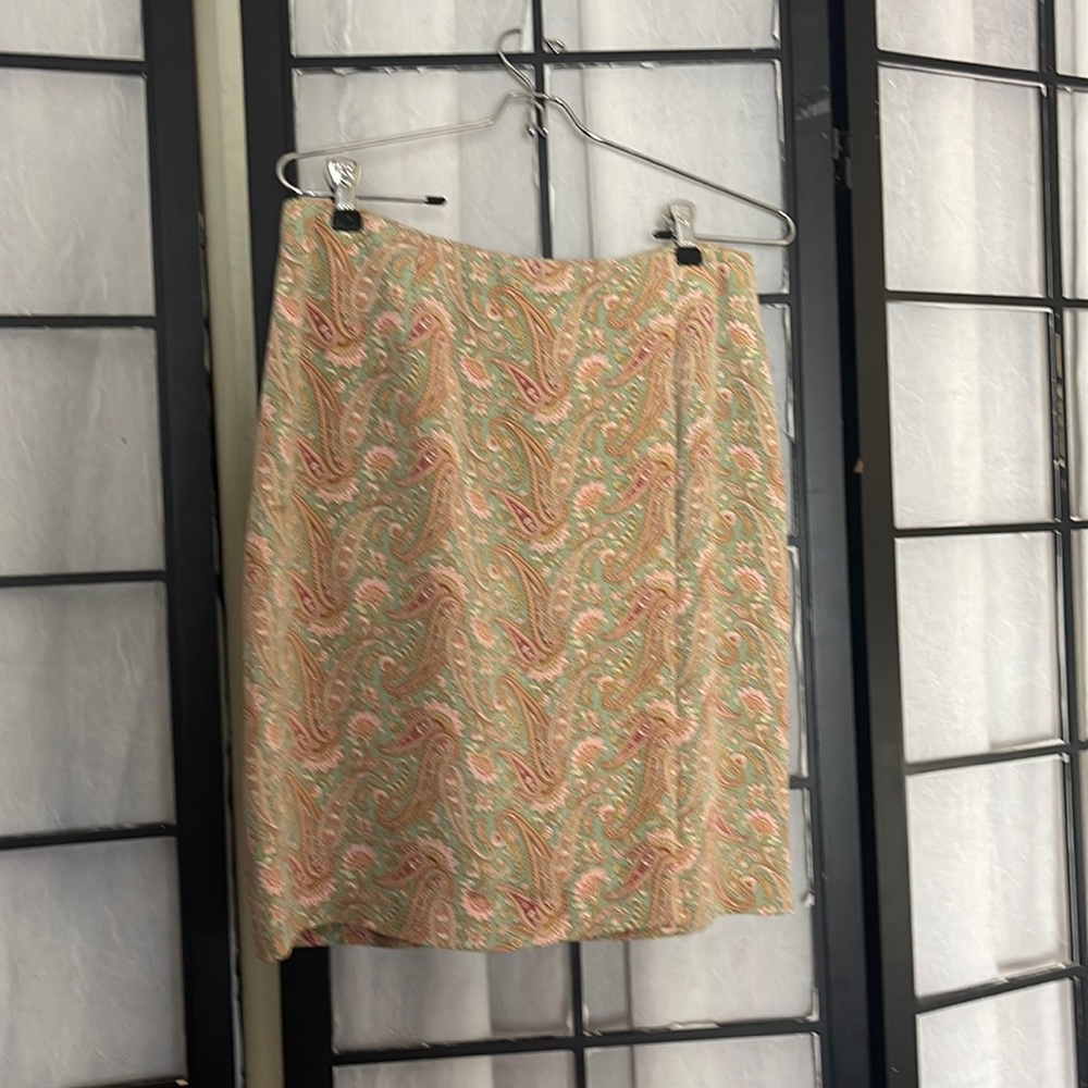 Ann Taylor silk skirt